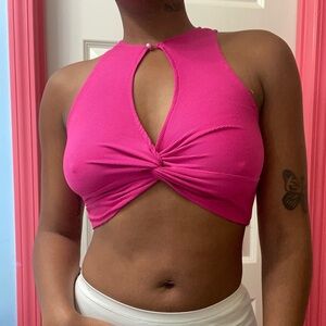Pink Crop Top 🩷✨